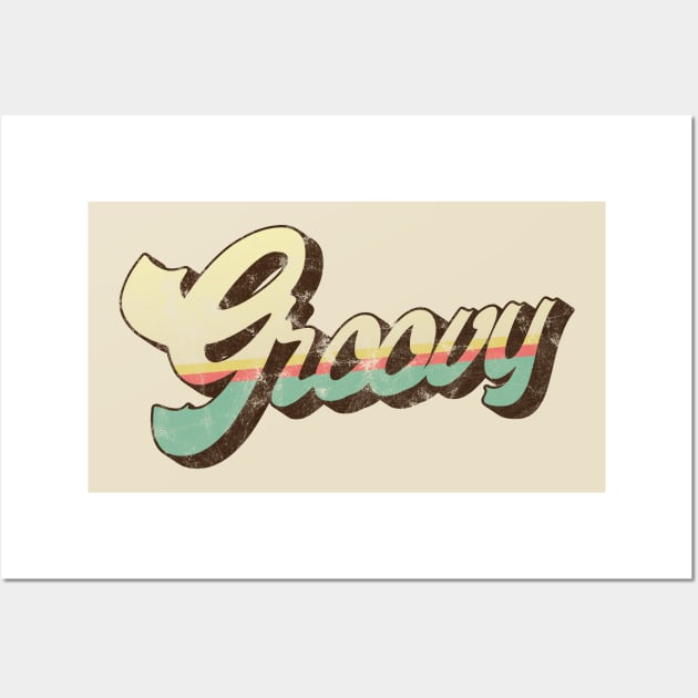 Groovy Wall Art by IDesignTShirtsBro